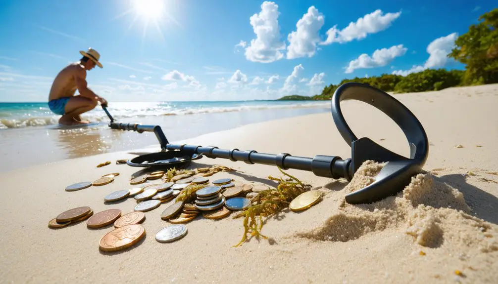 Metal detecting image related to Maximizing Treasure Finds With Beach Metal Detectors
