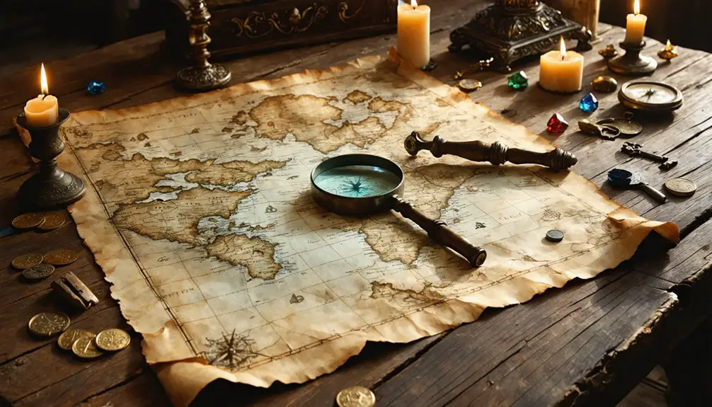 treasure map interpretation skills