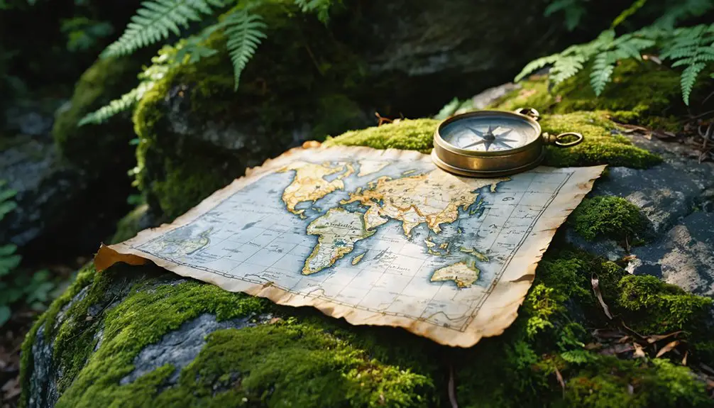 Metal detecting image related to Mastering Treasure Maps Essential Compass Techniques