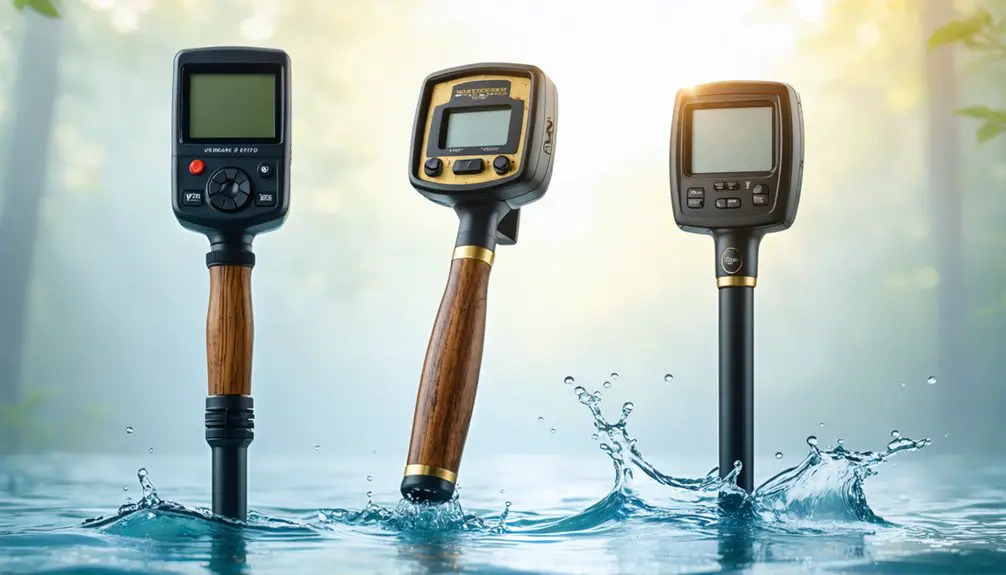 types of metal detectors
