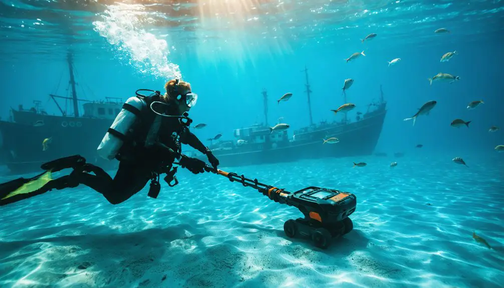 underwater shipwreck metal detectors