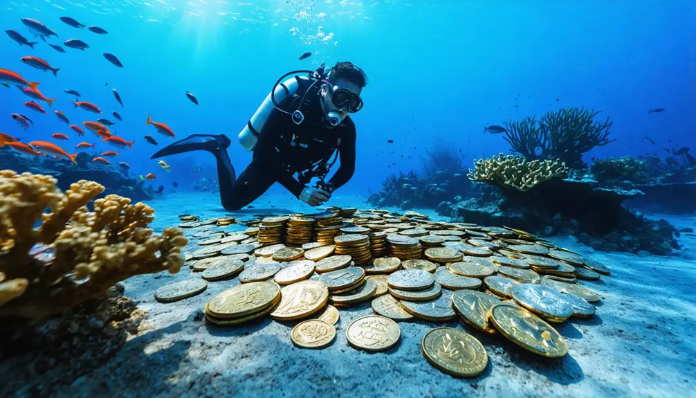 Metal detecting image related to Maximizing Your Underwater Treasure Hunting Historical Finds