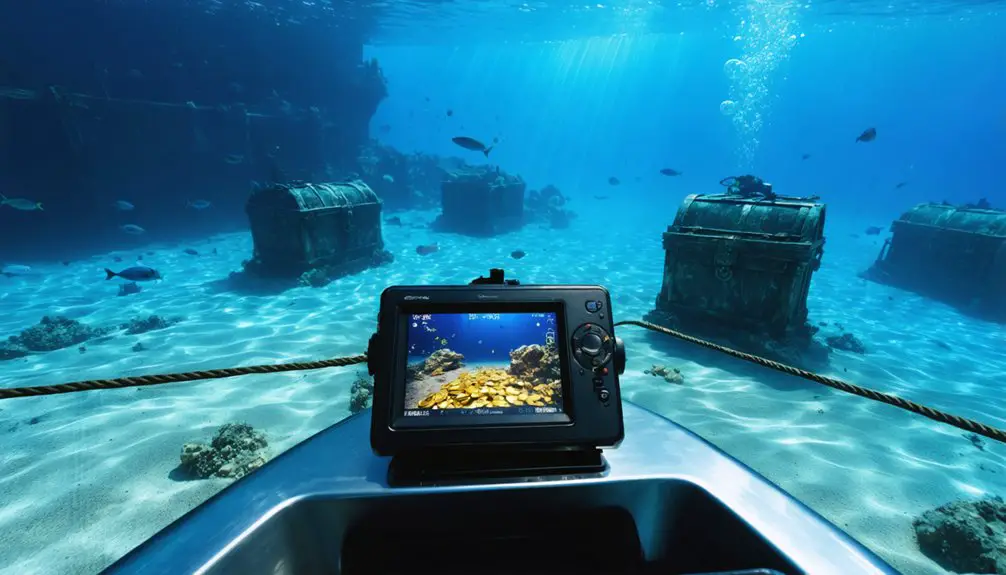 underwater treasure sonar exploration