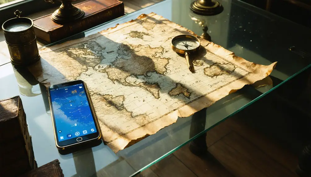 ancient maps meet technology