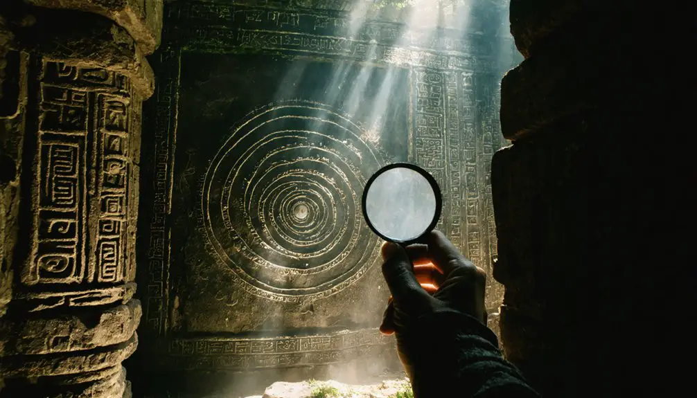 ancient temple symbol analysis