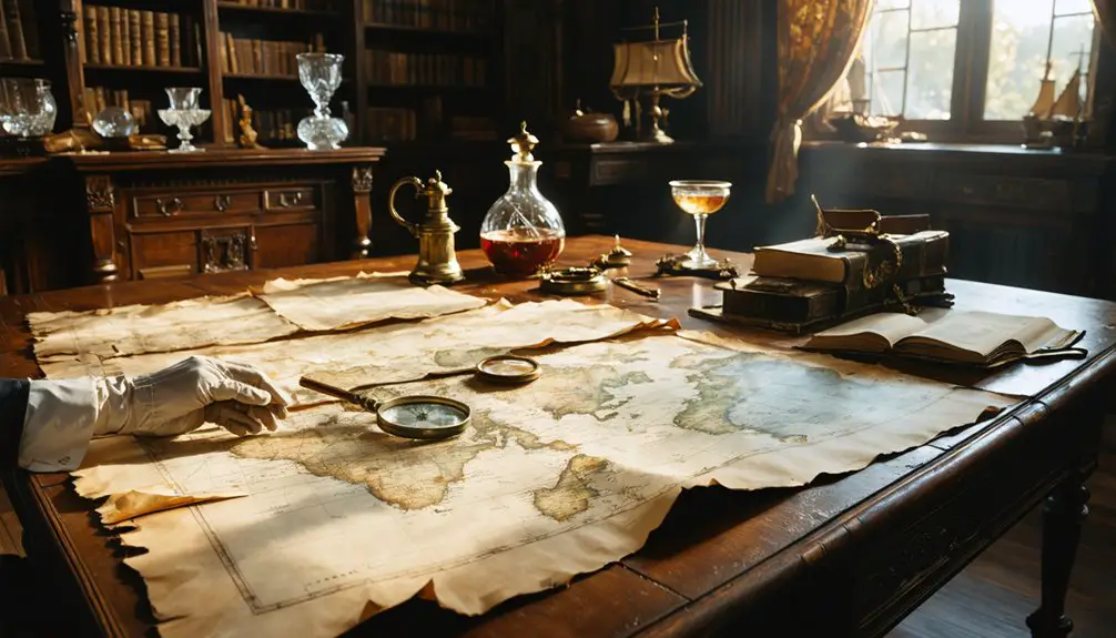 auction strategies for maps