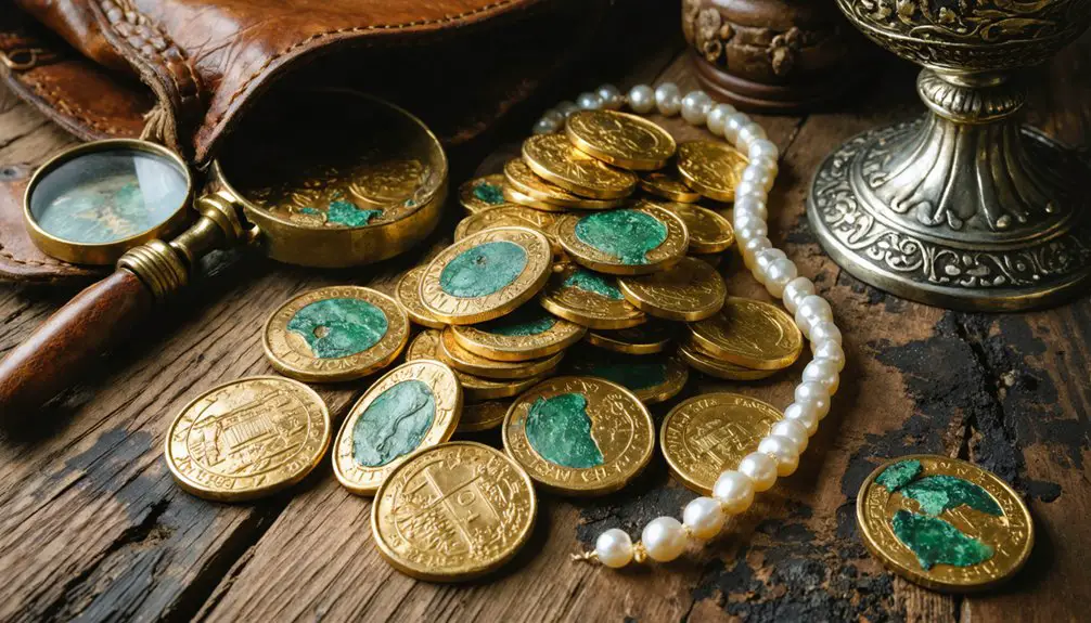 authentic pirate treasure identification