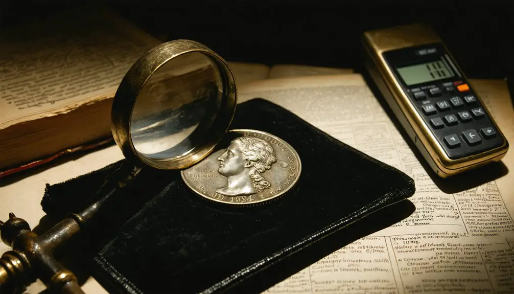 authenticating valuable rare coins