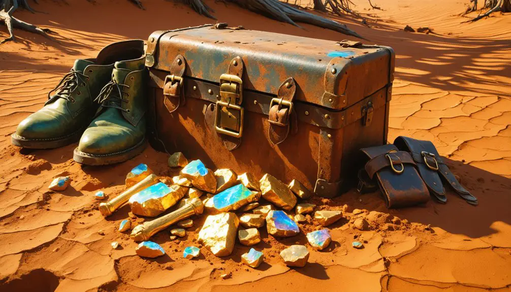 bushranger treasures hidden underground