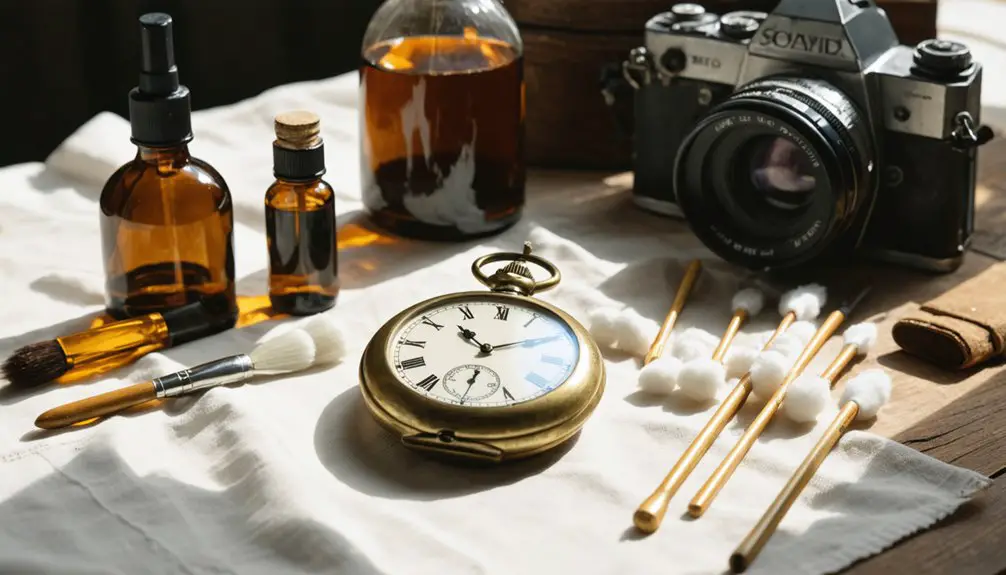 cleaning and preserving artifacts