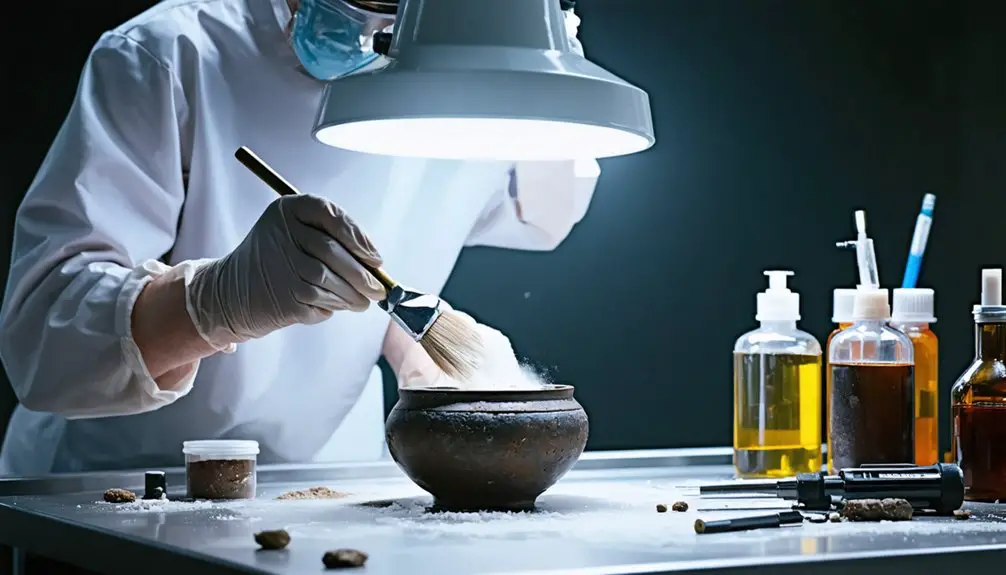 conserving and restoring artifacts