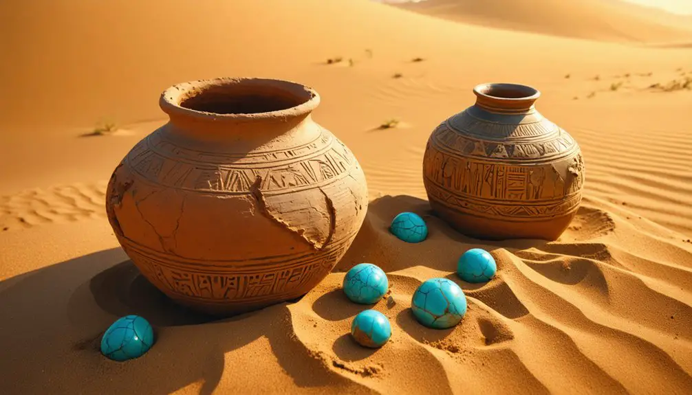 desert buried ancient artifacts