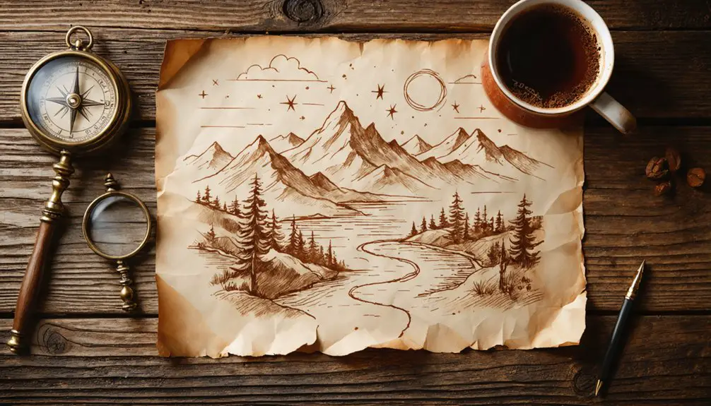 designing a personalized treasure map