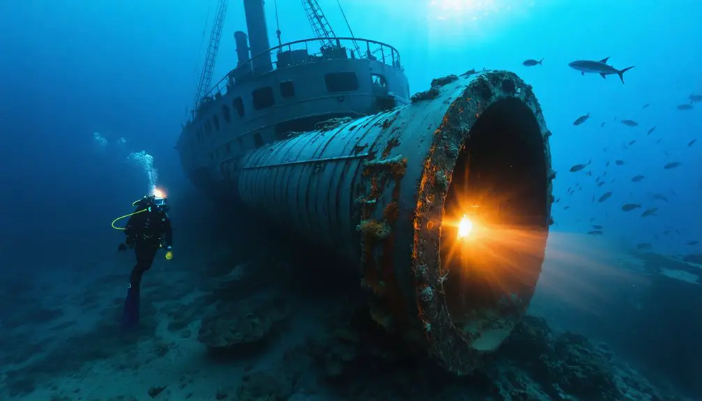 diving into wwii wrecks