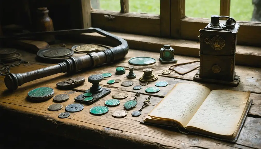documenting historical treasure discoveries