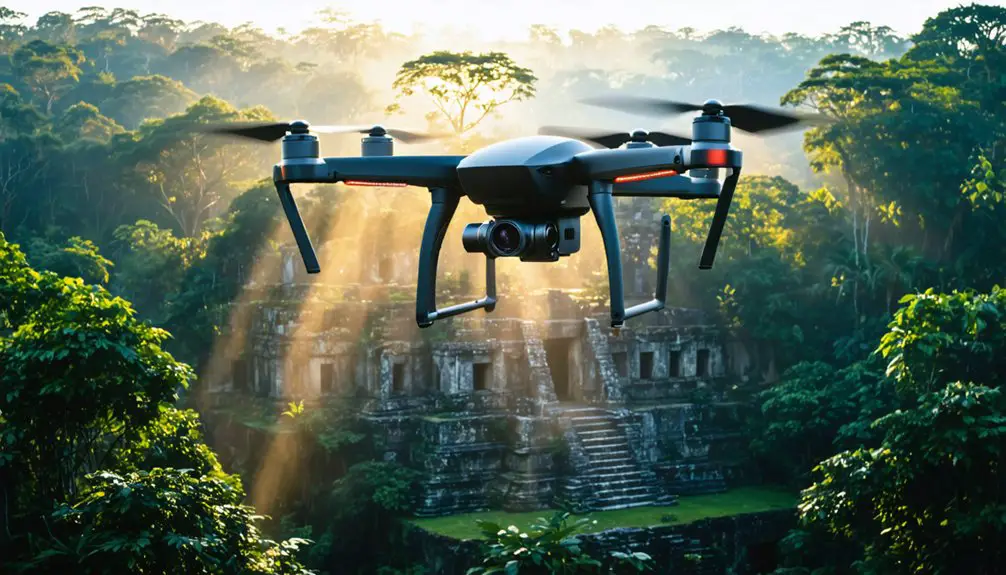 drones assist treasure hunting