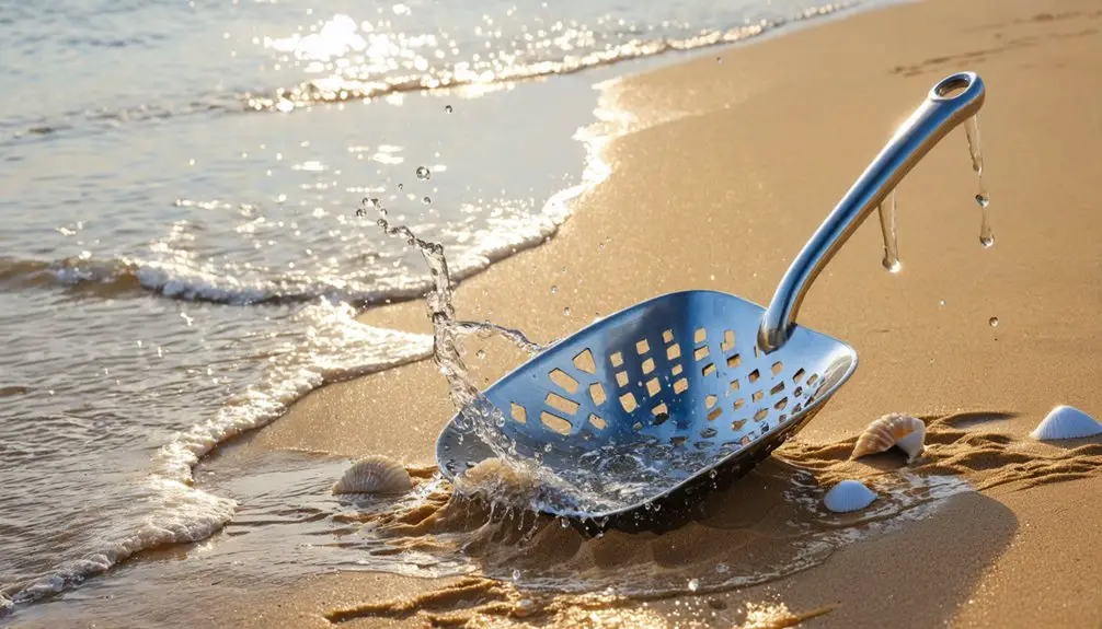 efficient beach scoop techniques