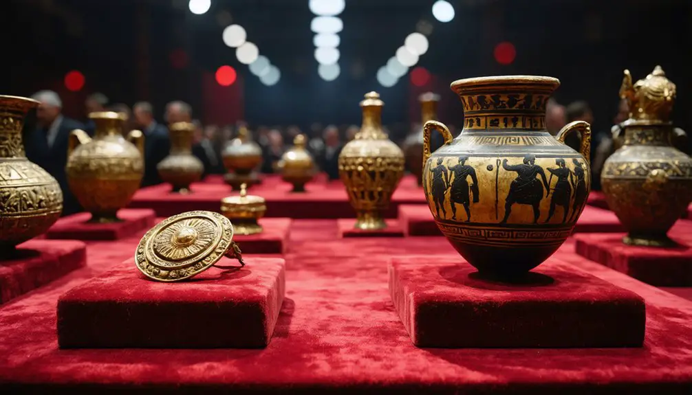 etruscan art auction event
