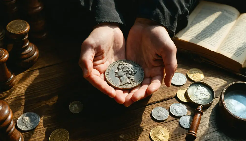 excitement of coin hunting