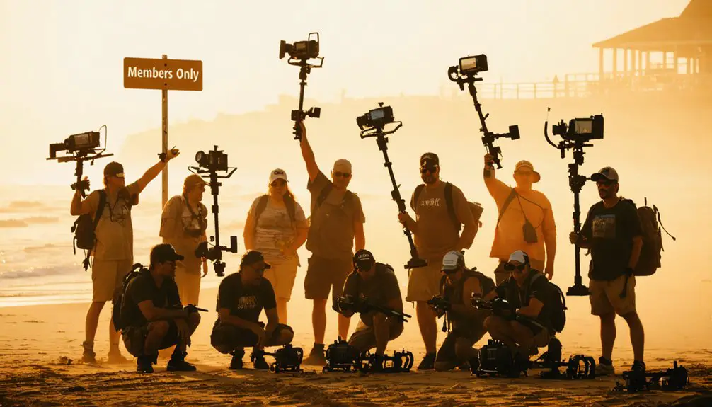 exclusive metal detecting events