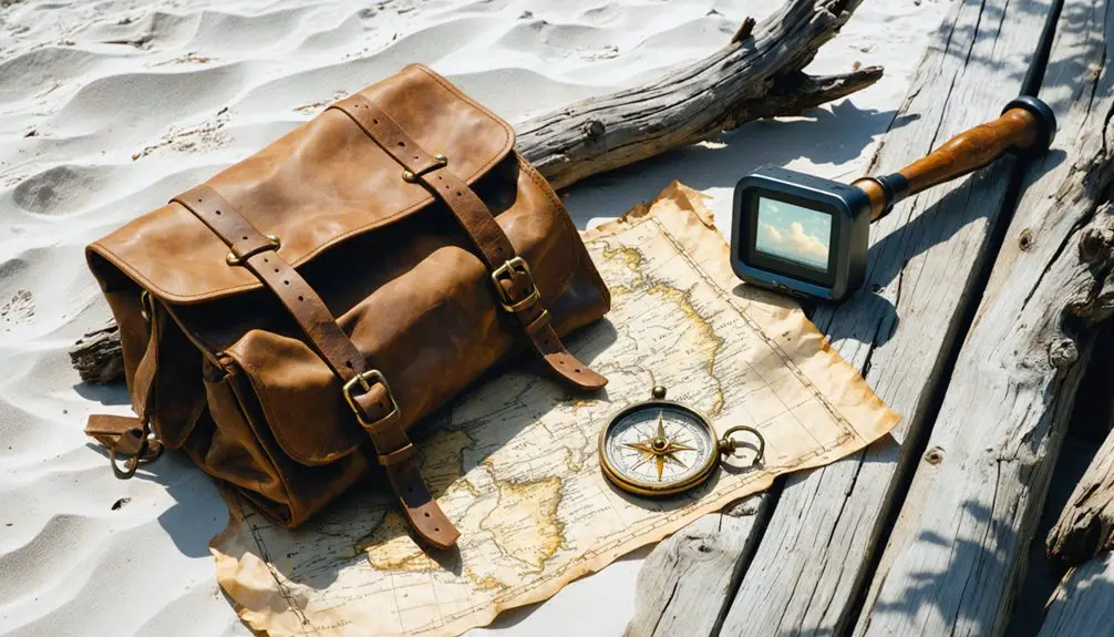 exploration for hidden treasures