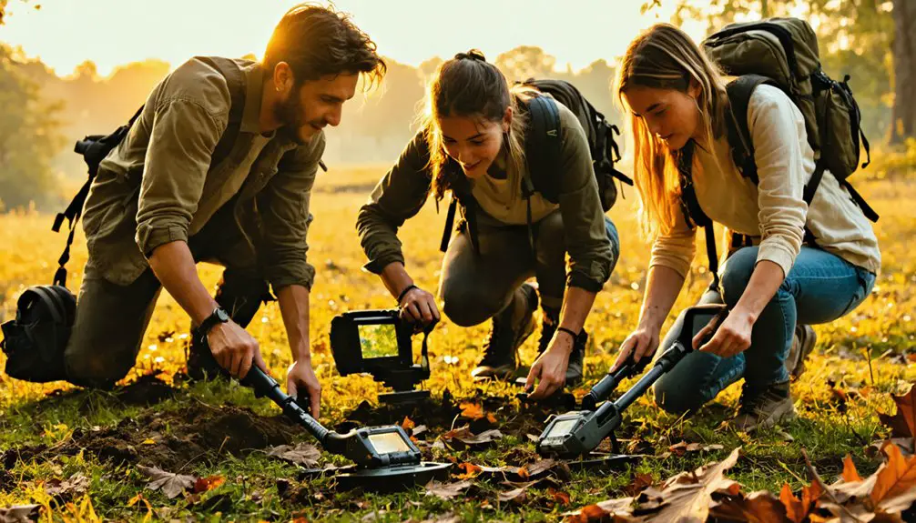 explore buried treasures together