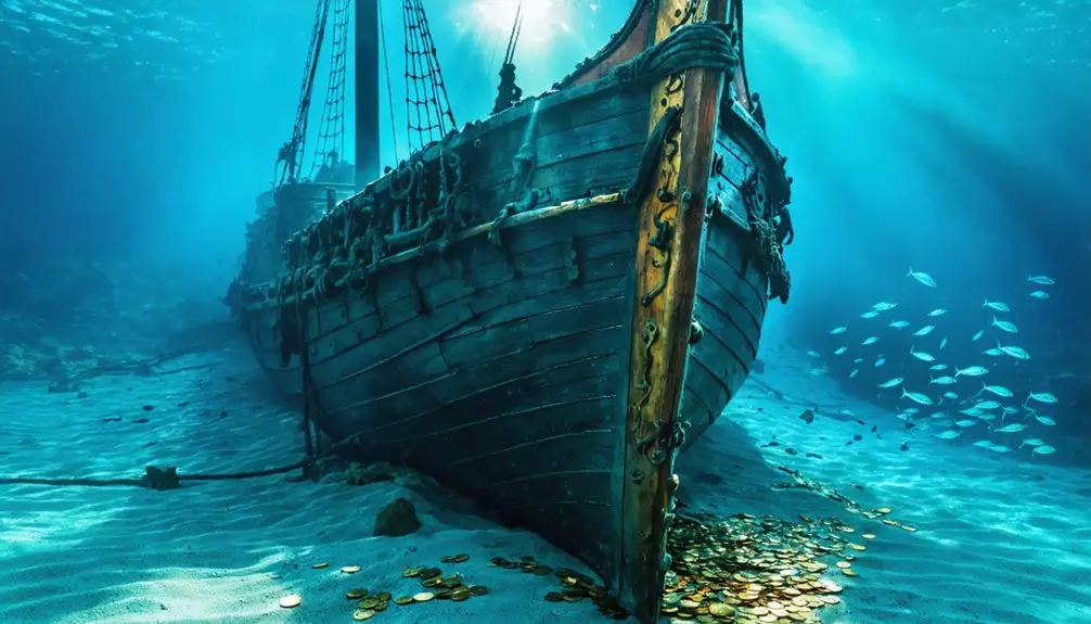 explore sunken ship riches