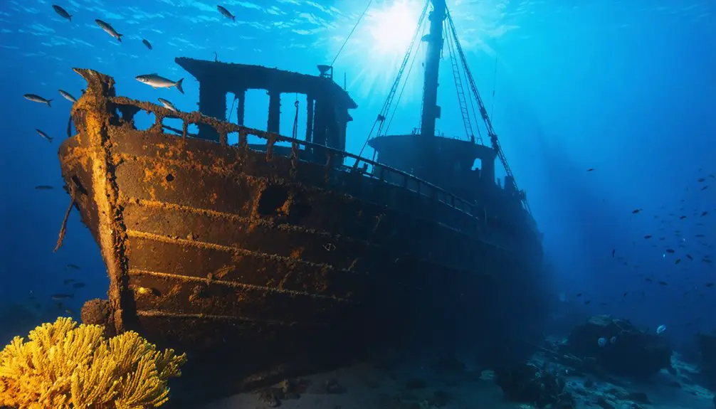 explore sunken ship stories