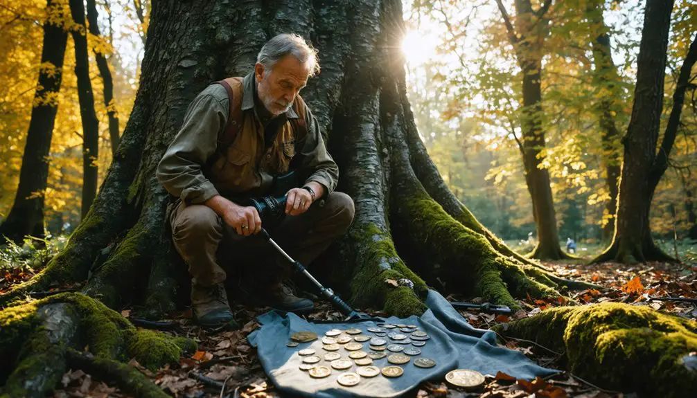 forest detectorists uncover treasures