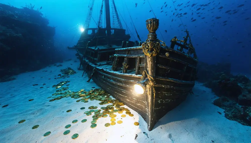 galleon treasure hunting adventure