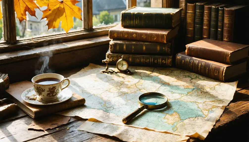 historical maps reveal artifacts
