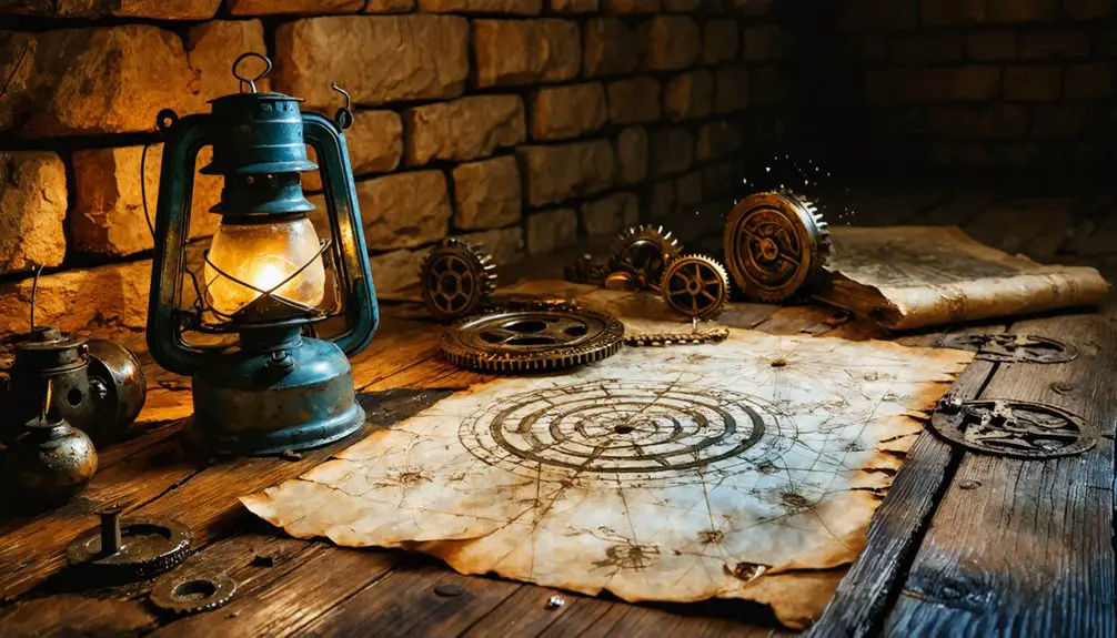 interactive mining puzzle mechanics