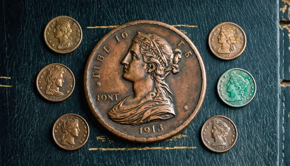 large cents history and values