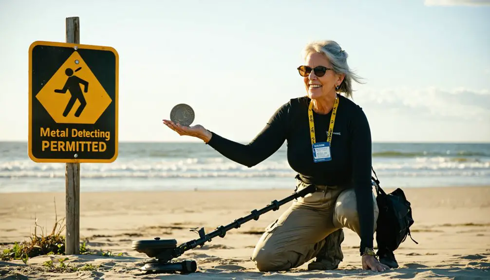 legal support for metal detecting