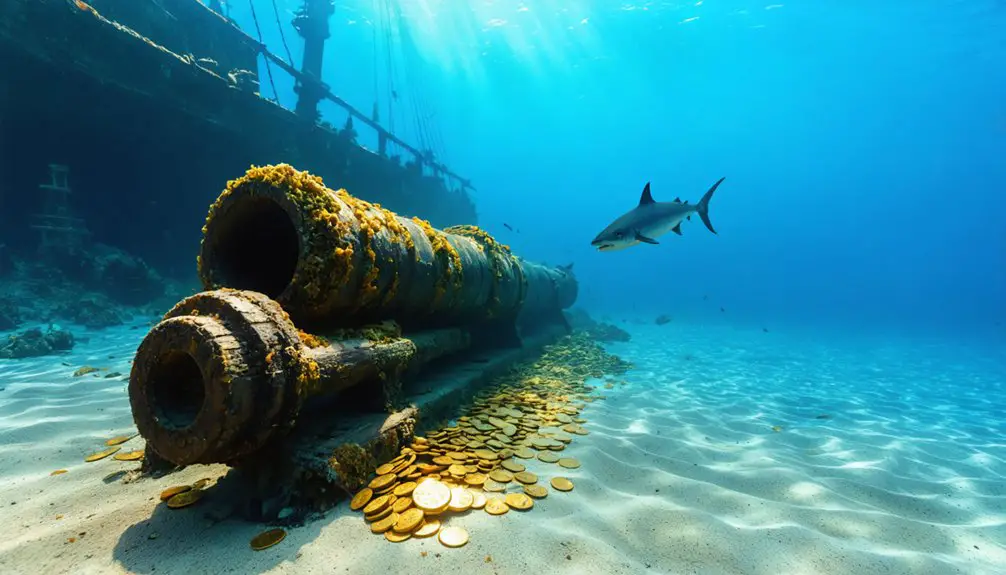 locating submerged treasure vessels