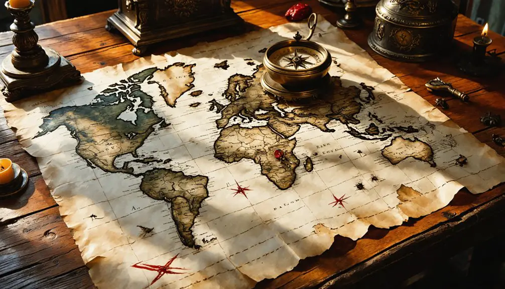 maps as adventure symbols