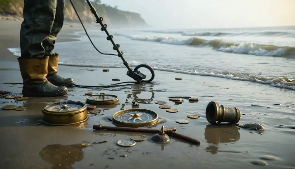 maritime history through metal detecting