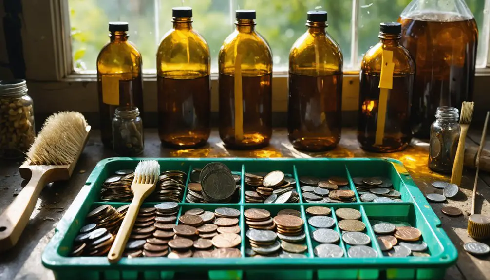 metal cleaning methods vary