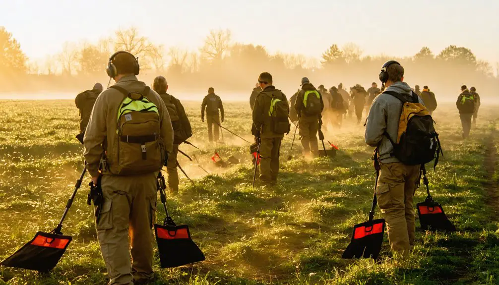 metal detecting community clubs