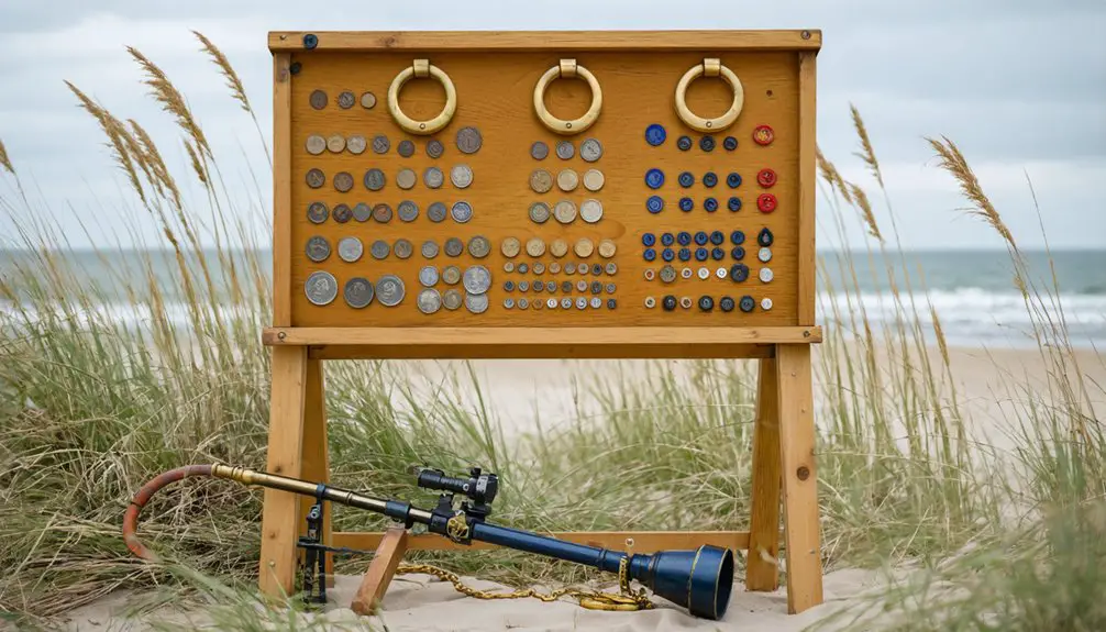 metal detecting competition scoring