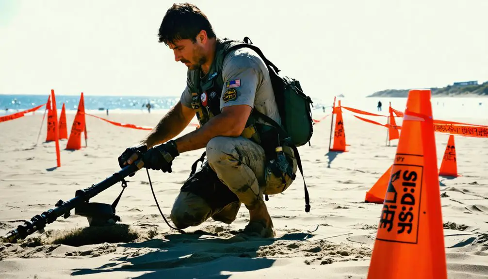 metal detecting competition skills