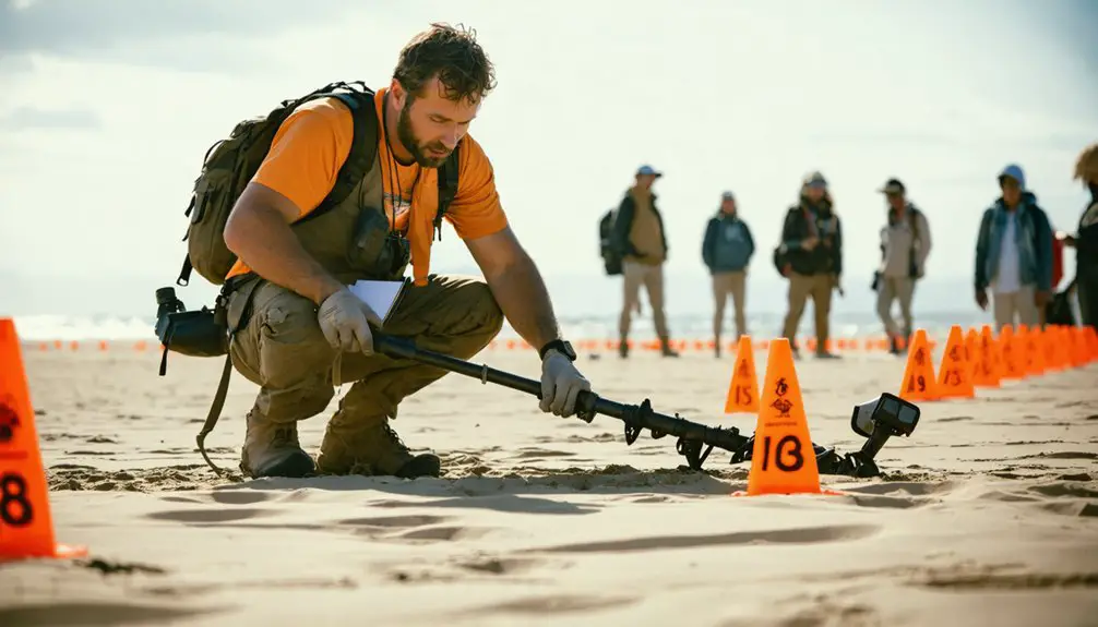metal detecting competition strategies