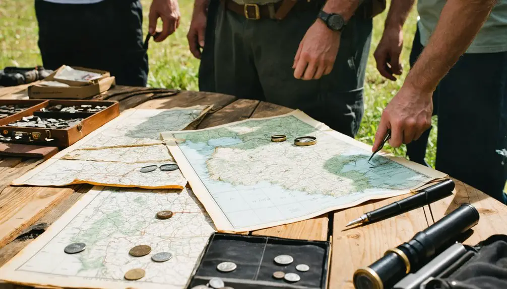 metal detecting event planning