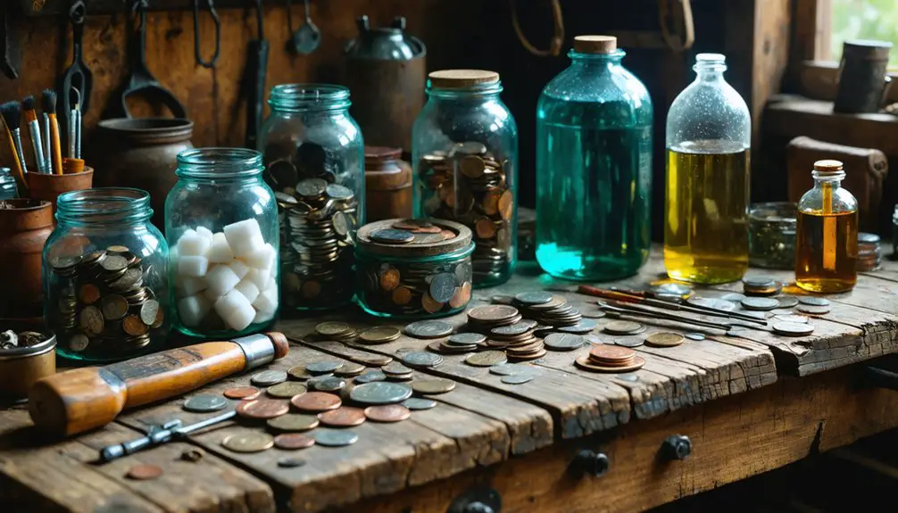 metal detecting finds cleaning solutions