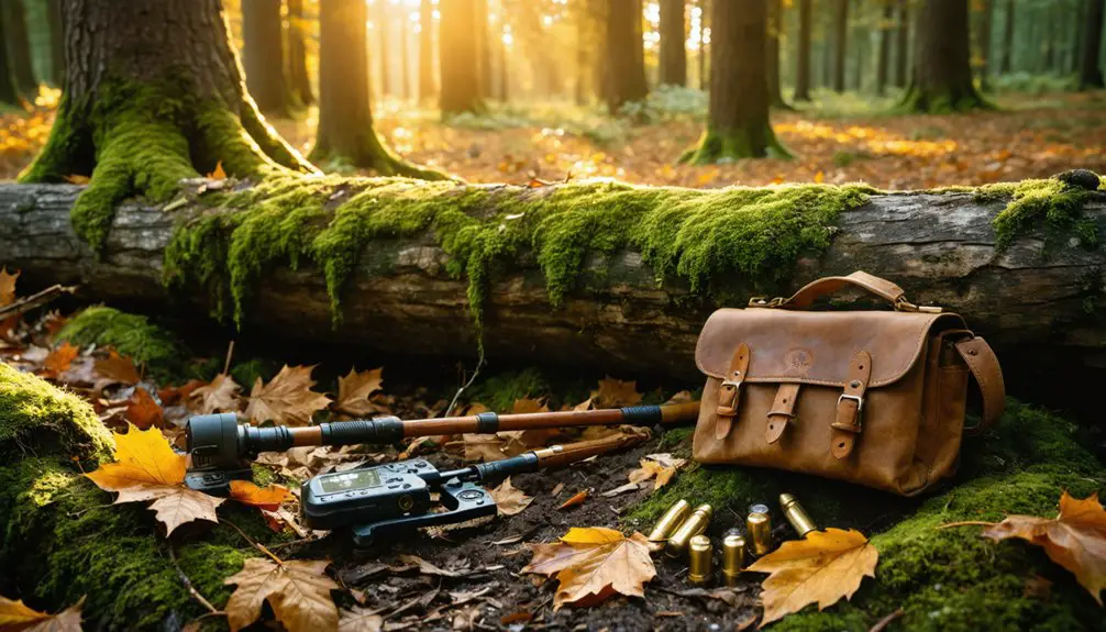 metal detecting forest adventures