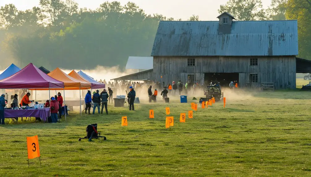 metal detecting rally organization