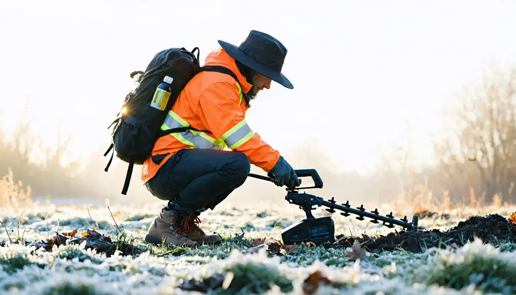 metal detecting safety tips