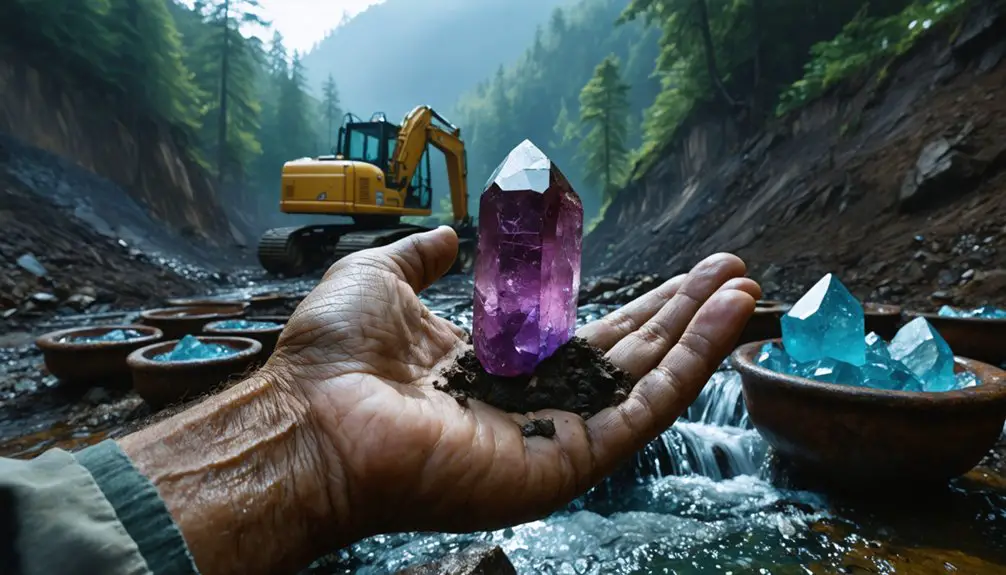 modern gemstone mining technologies