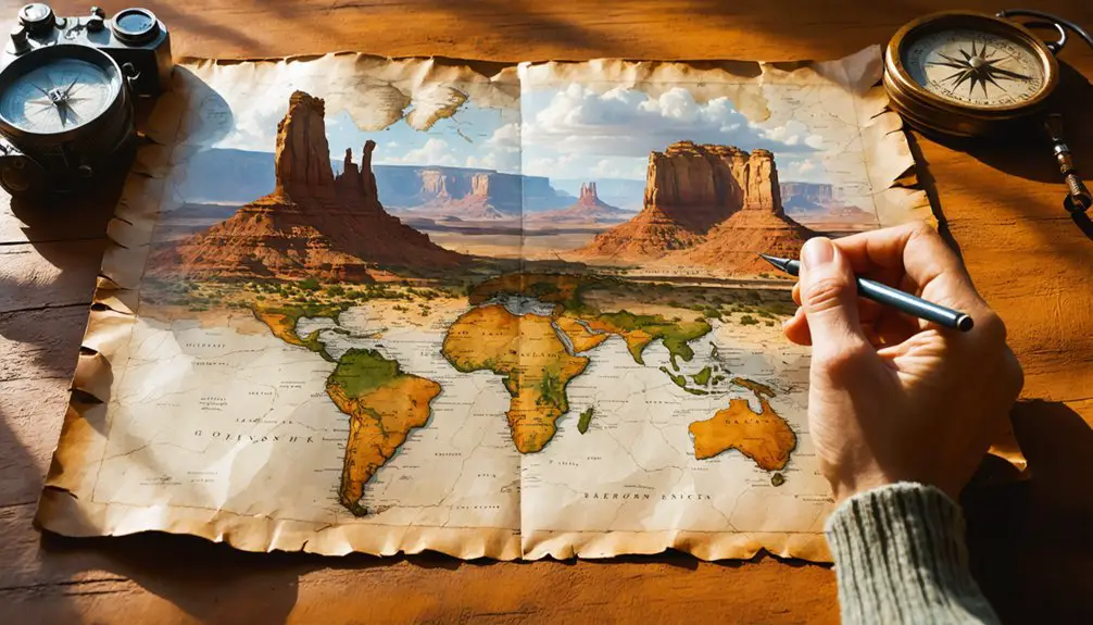 natural landmarks aid navigation