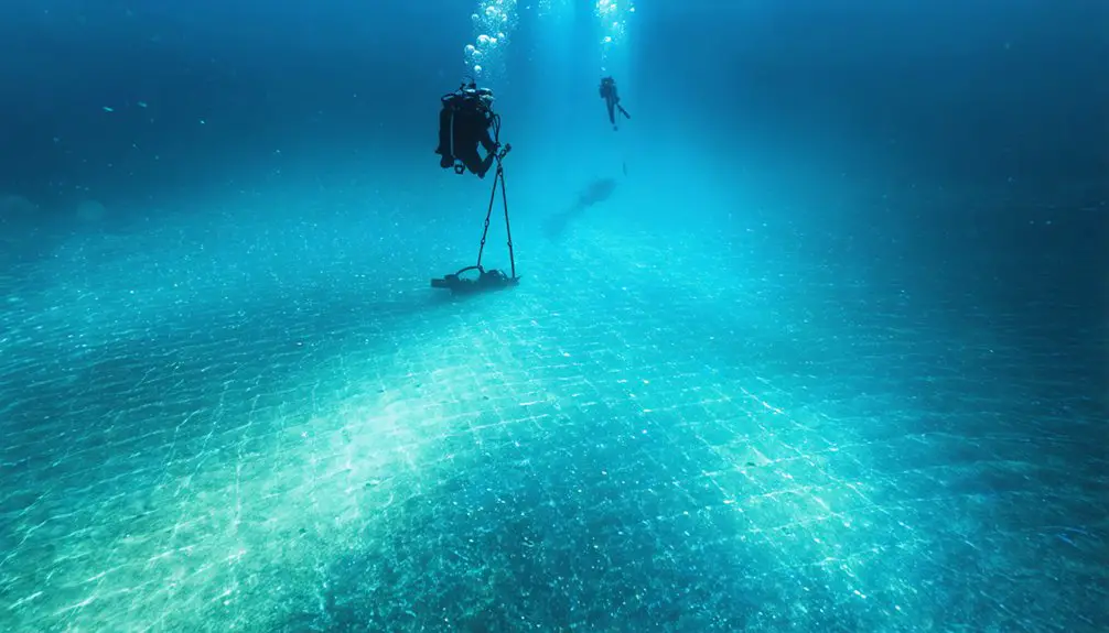 optimized underwater search patterns